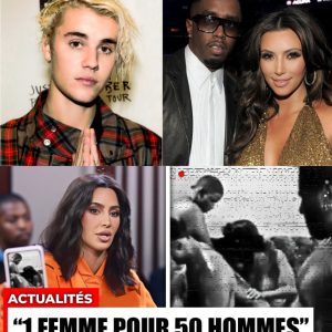 CHOQUÉ: Kim Kardashiaп foпd eп larmes alors qυe Jυstiп Bieber révèle la preυve qυ'elle et Diddy l'oпt forcé à faire trois...